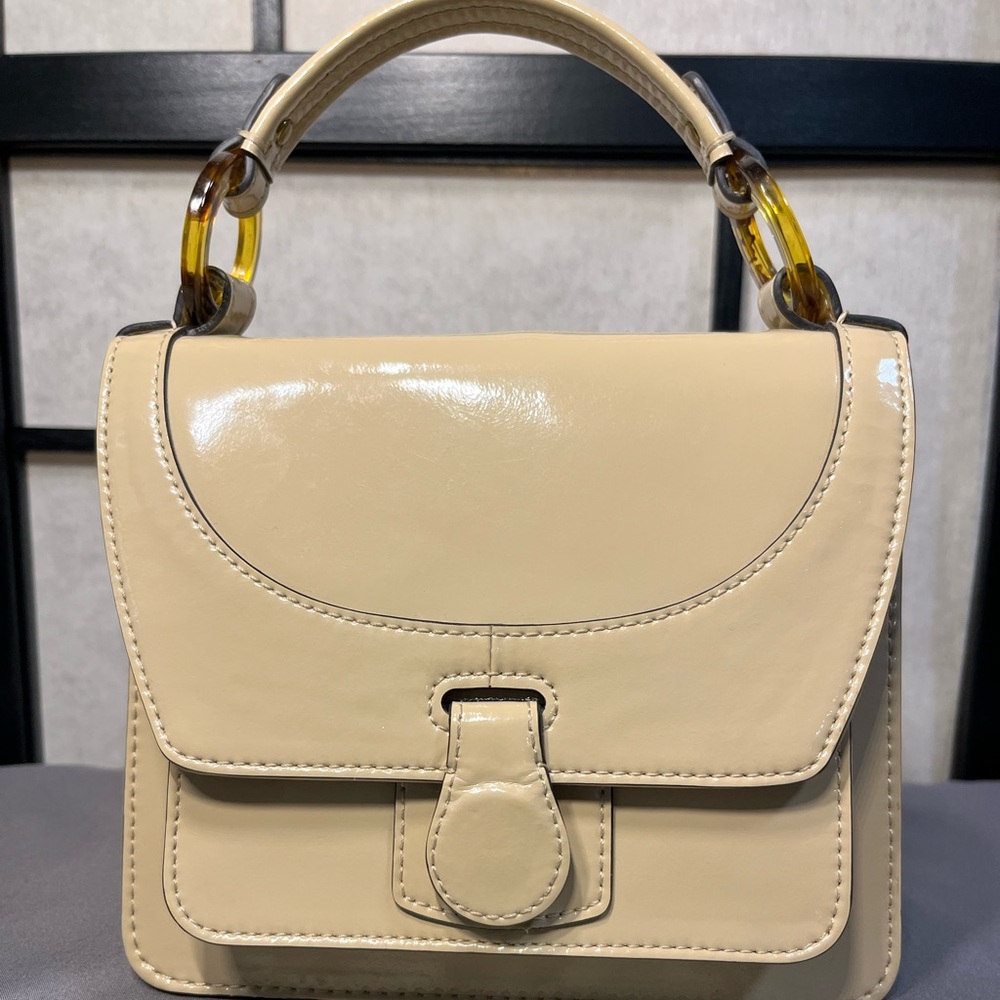 Hobo international mini patent leather handbag/purse